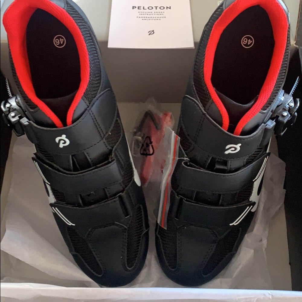 New- Peloton Cycle shoes size 46 ( men’s 12)